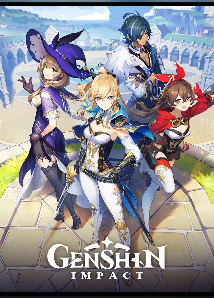 Genshin Impact free-to-play GameHarbor card