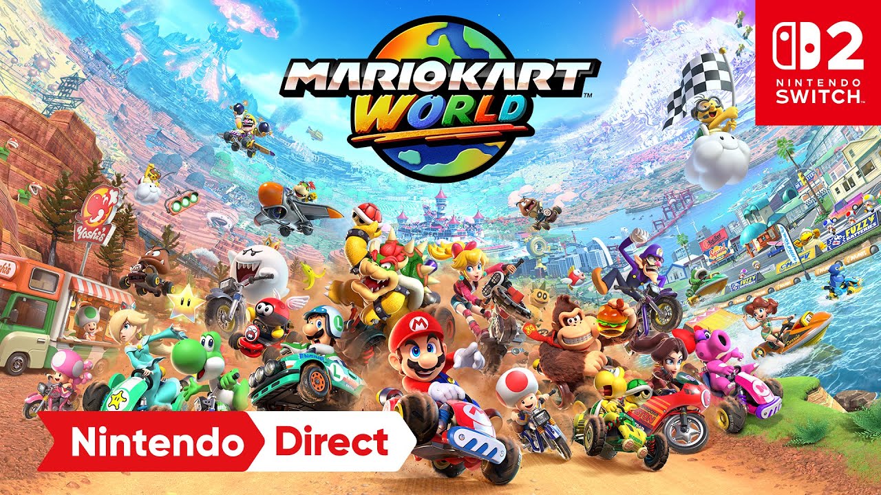 Mario Kart World game artwork