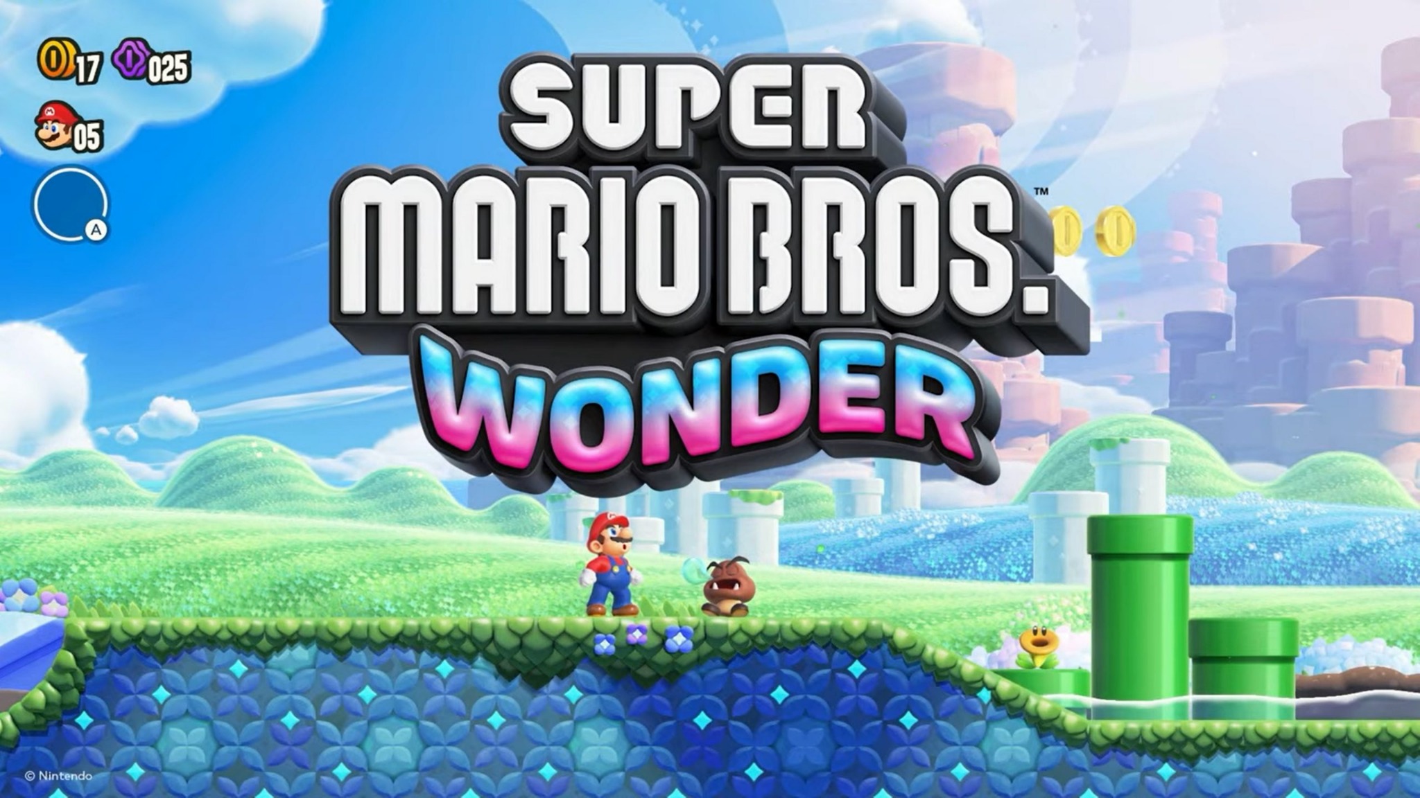 Super Mario Bros. Wonder game card